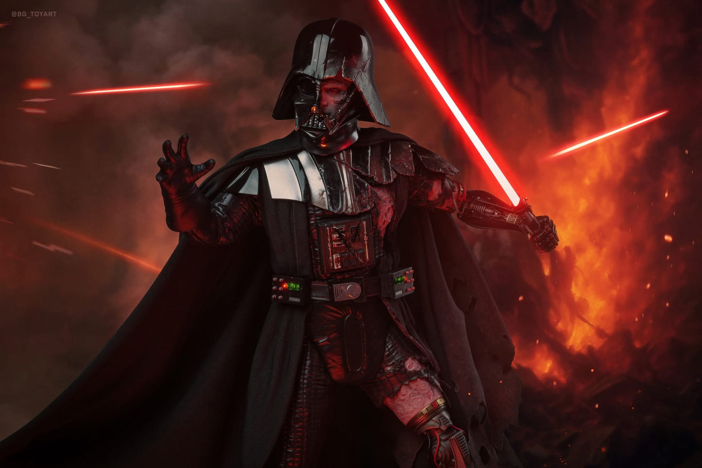 Hot Toys DX45B Star Wars - 1/6th scale Darth Vader Collectible Figure (Deluxe Version) (Special Edition)