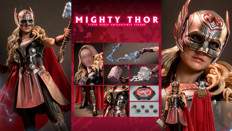 Hot Toys MMS663 Thor: Love and Thunder - 1/6th scale Mighty Thor Collectible Figure