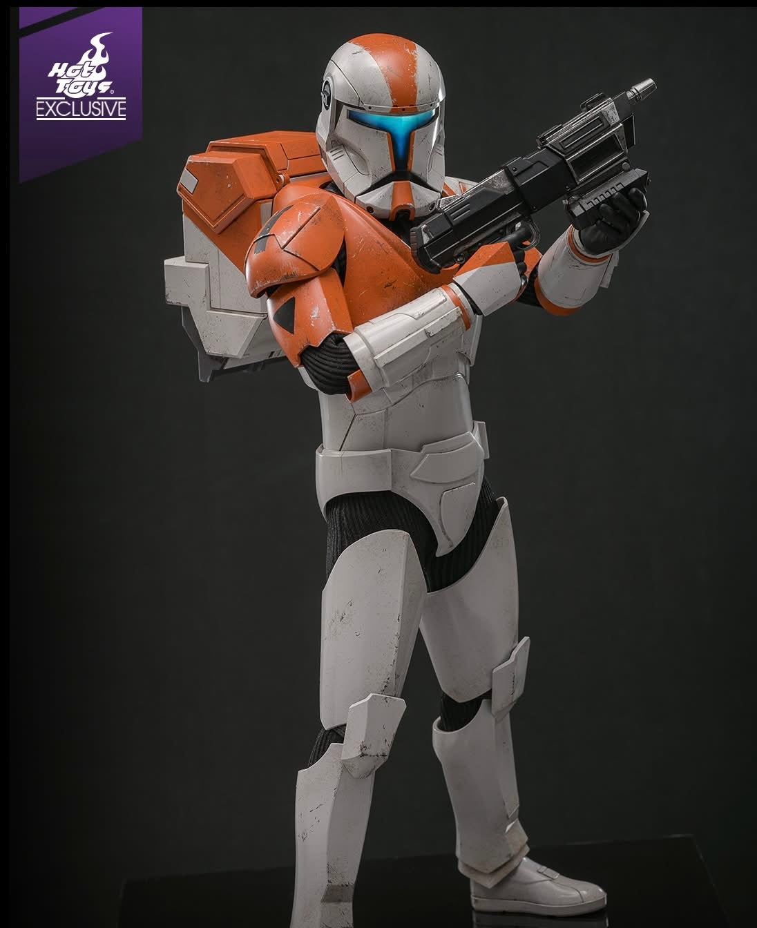 Hot Toys TMS151 Star Wars: The Clone Wars - 1/6th scale Clone Commando Boss Collectible Figure (Hot Toys Exclusive)