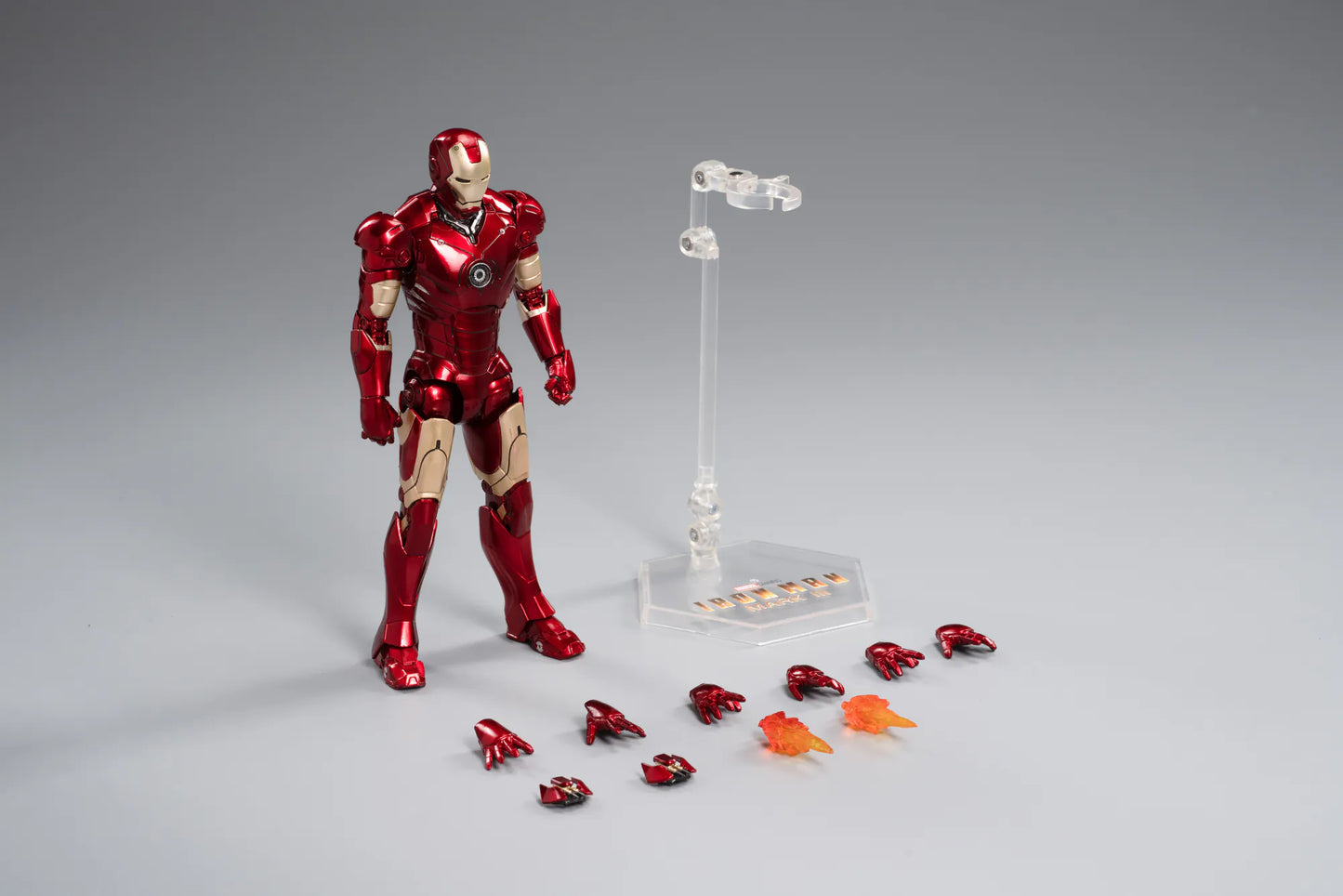 ZD Toys - Iron Man Mark III 1:10 Scale Collectible Figure (LED Version)