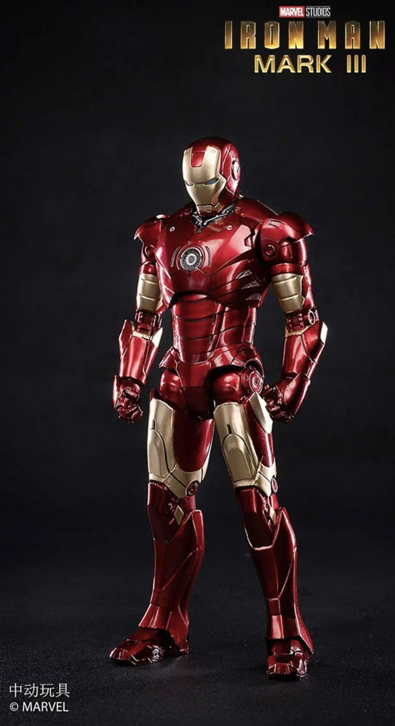 ZD Toys - Iron Man Mark III 1:10 Scale Collectible Figure (No Light up Function)