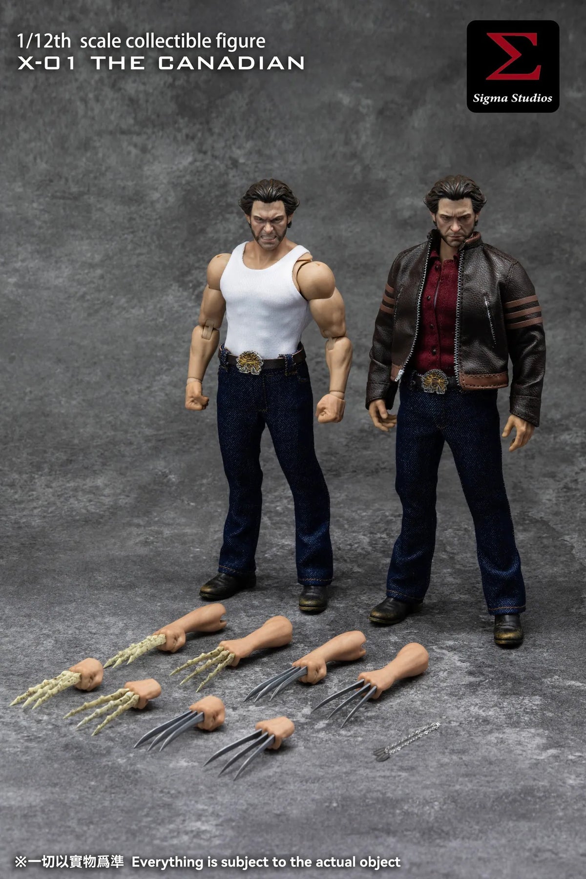 Sigma Studios - X-01 The Canadian 1/12 Action Figure (Two pack)
