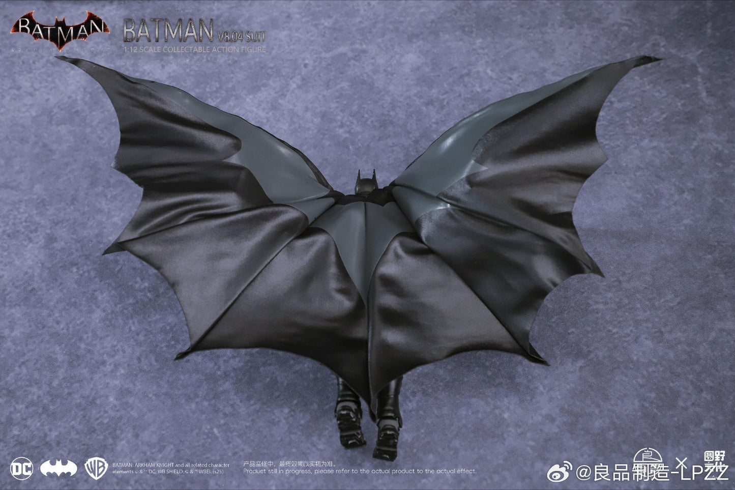 Pre-Order U-P-Finegures (LPZZ)「良品制造」 Batman: Arkham Knight - 1/12 Batman (suit V8.04) Action Figure