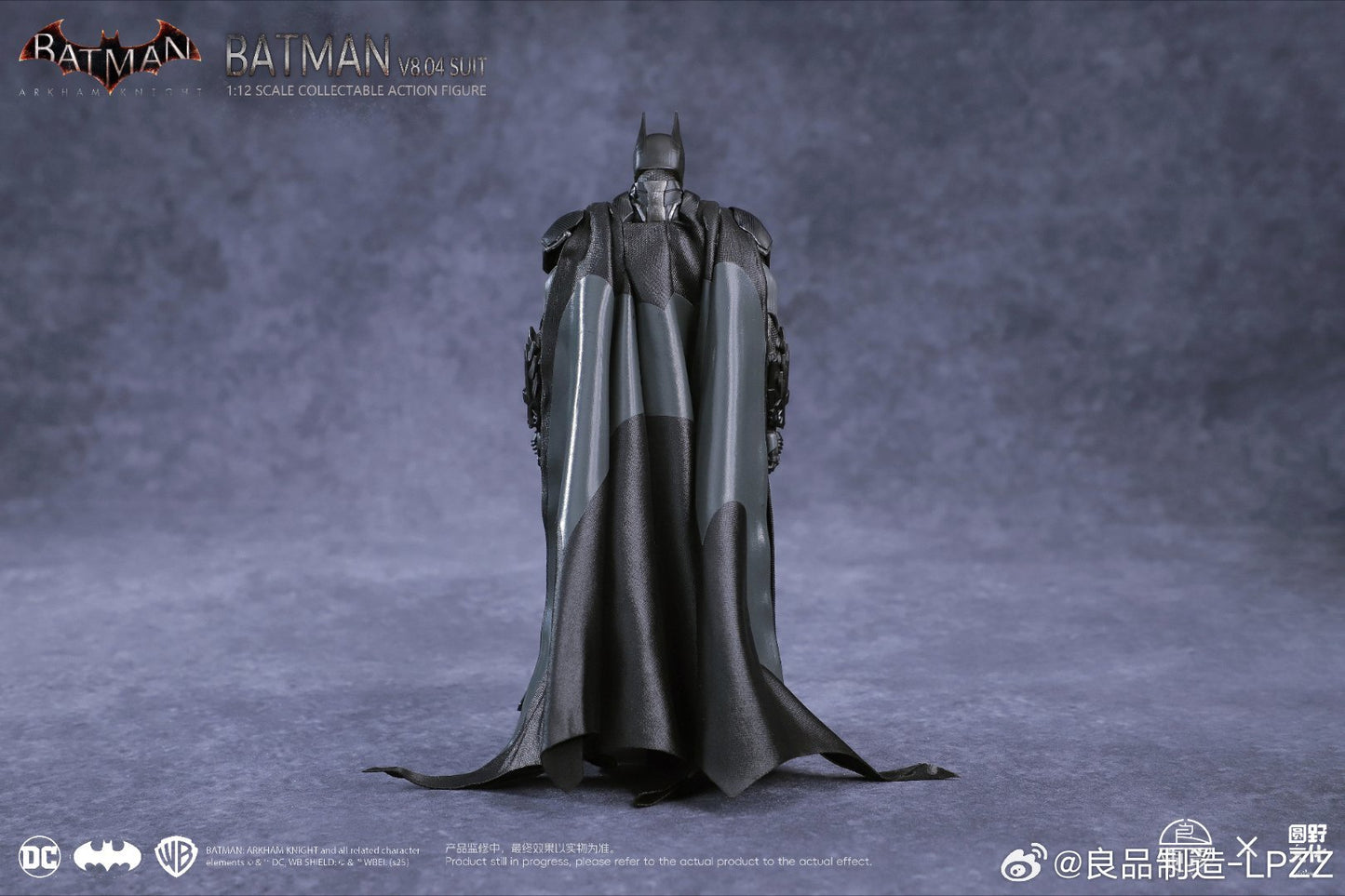 Pre-Order U-P-Finegures (LPZZ)「良品制造」 Batman: Arkham Knight - 1/12 Batman (suit V8.04) Action Figure