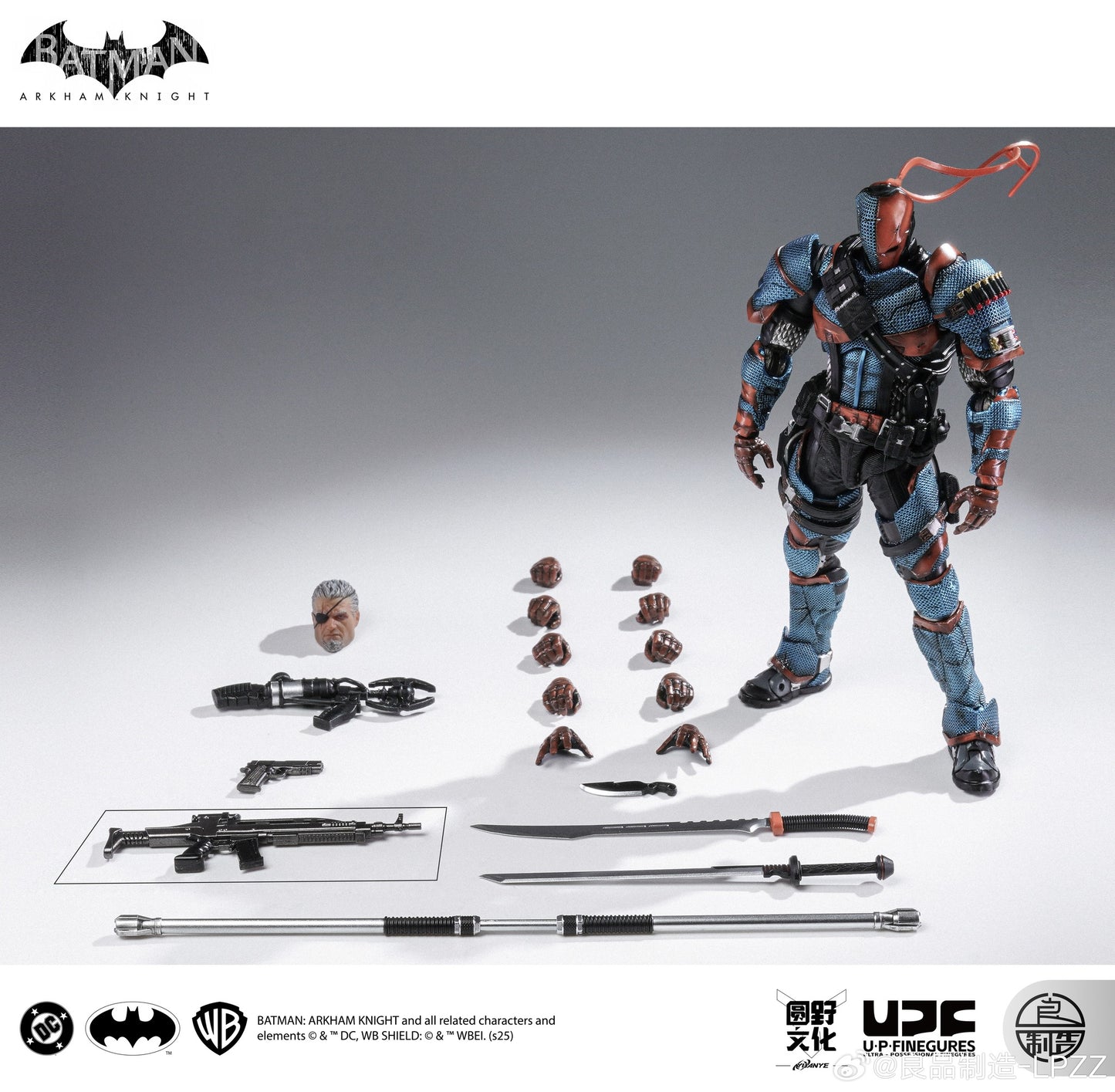 Pre-Order U-P-Finegures (LPZZ)「良品制造」 Batman: Arkham Knight - 1/12 Deathstroke Action Figure