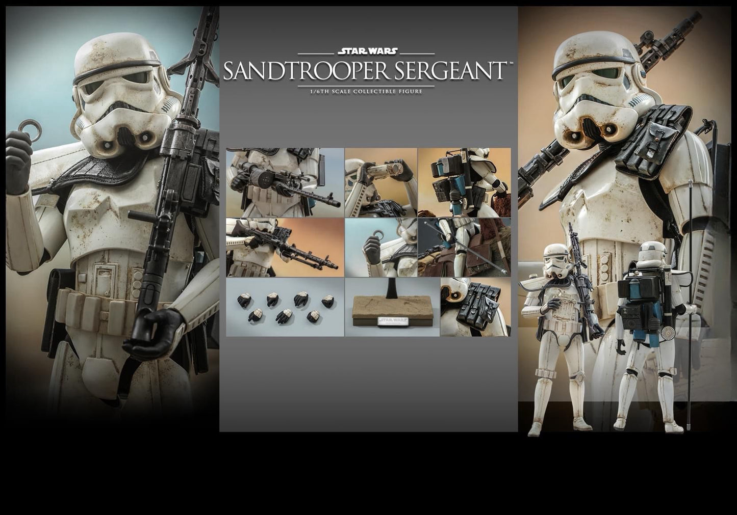 Hot Toys MMS721 Star Wars Episode IV : A New Hope - 1/6th scale Sandtrooper SergeantTM Collectible Figure
