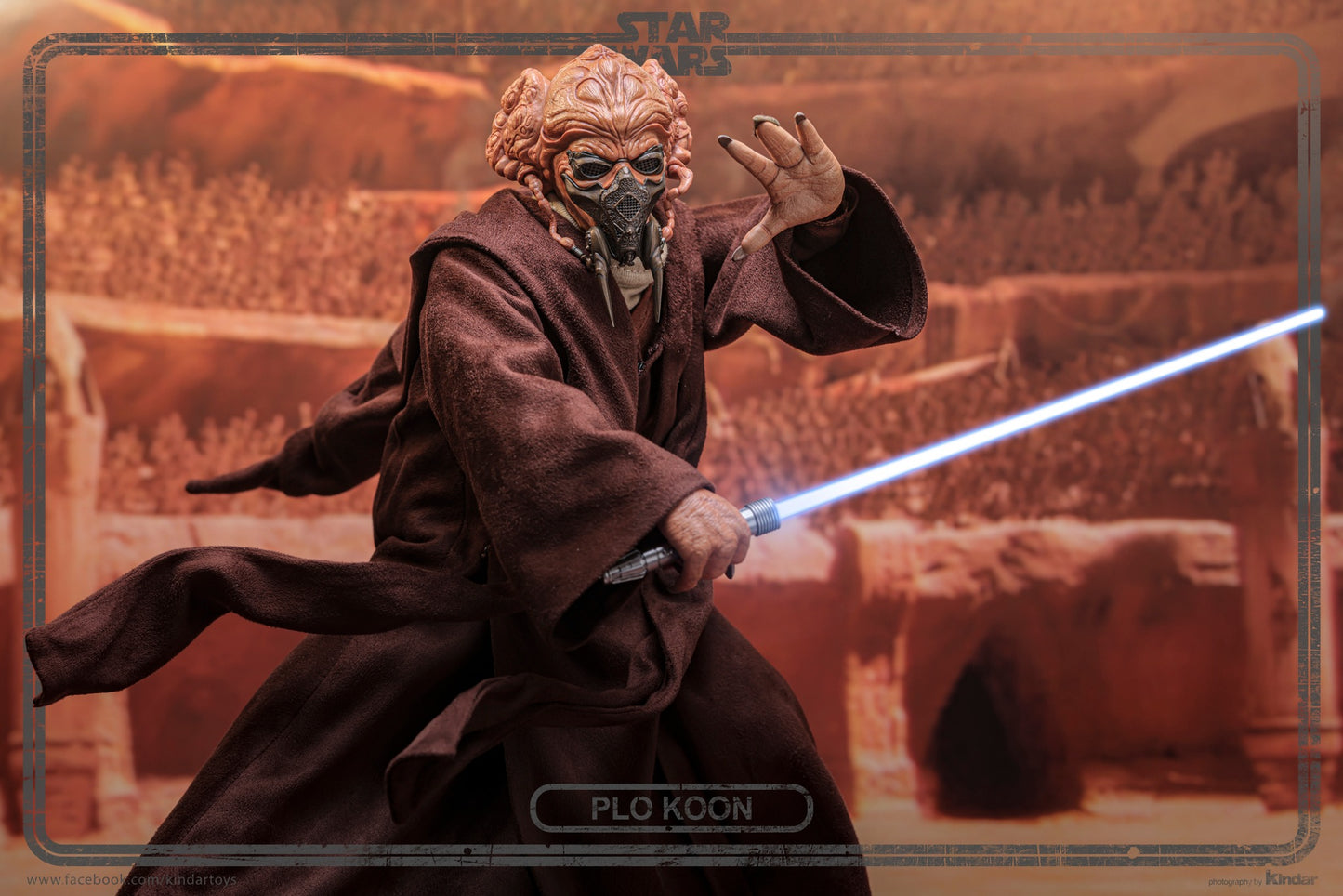 Hot Toys MMS785 Star Wars: Revenge of the Sith - 1/6th scale Plo Koon Collectible Figure