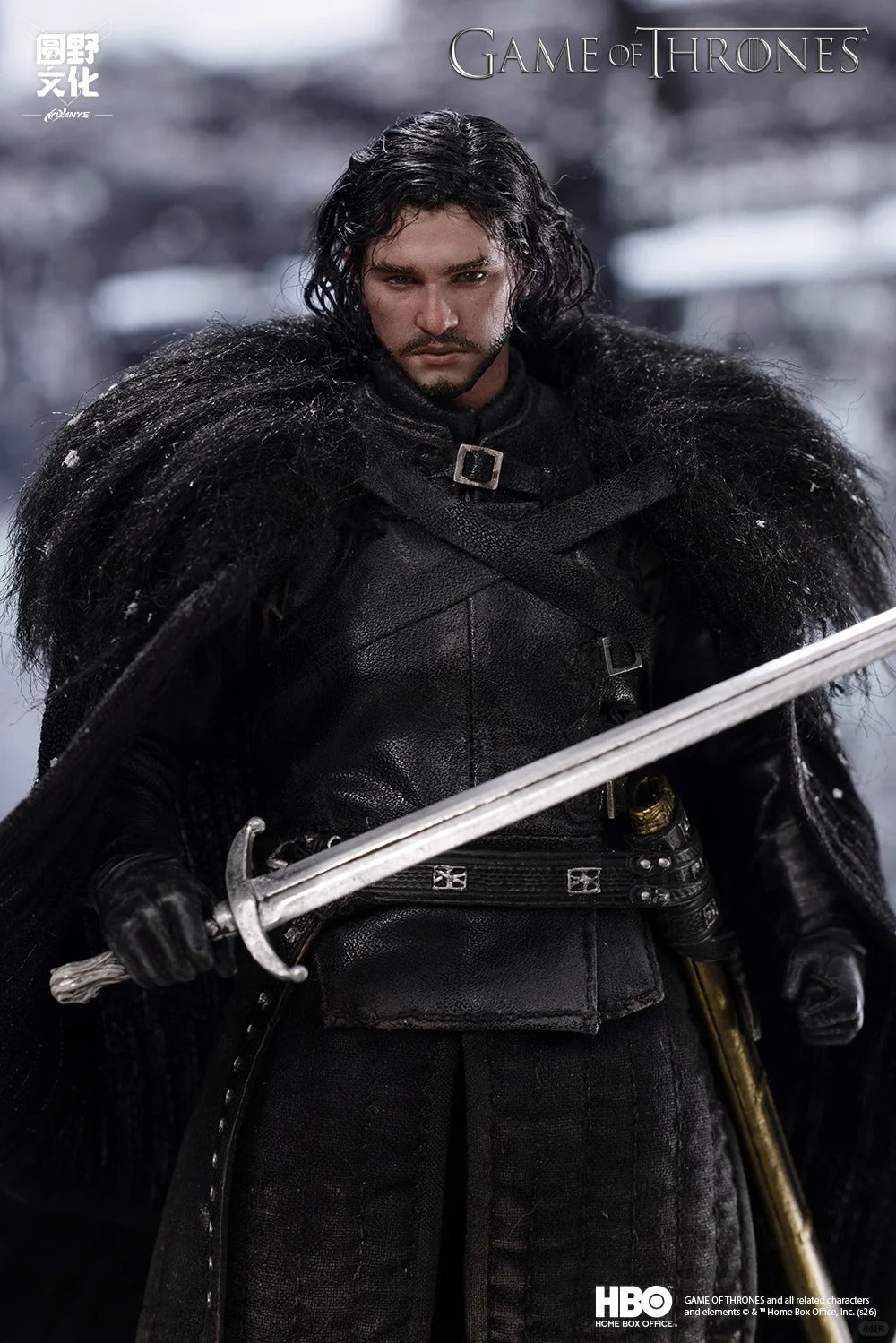Pre-Order Yuanye Culture UPF x Kong Lingge KLG 1/12 Game of Thrones - Jon Snow Action Figure (Deluxe Edition)