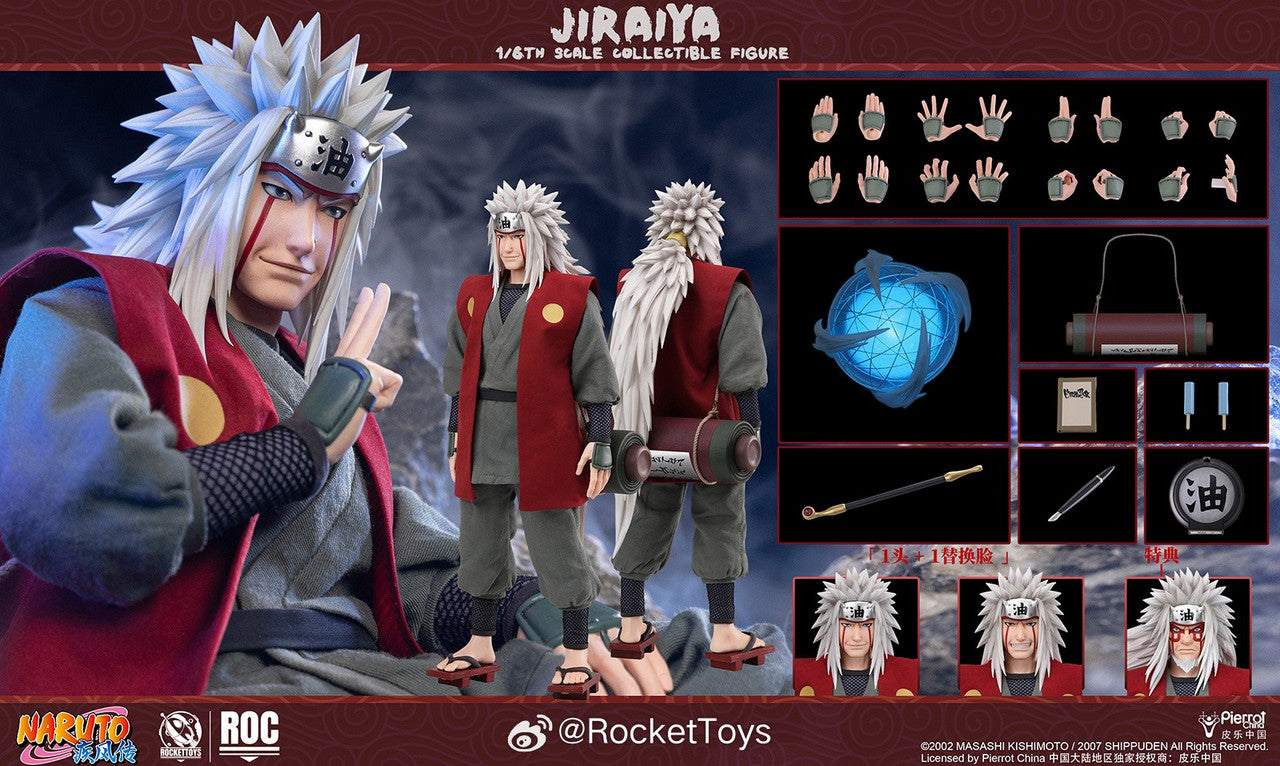 Pre-Order Rocket Toys ROC-019 - 1/6 scale NARUTO Jiraiya Collectible Figure (Standard Version)