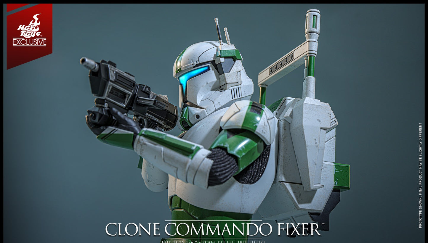 Pre-Order Hot Toys TMS189 Star Wars: The Clone Wars - 1/6th scale Clone Commando Fixer Collectible Figure