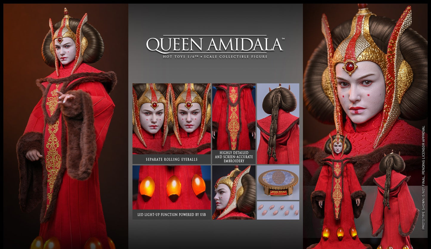 Pre-Order Hot Toys MMS883 Star Wars: The Phantom Menace - 1/6th scale Queen Amidala Collectible Figure