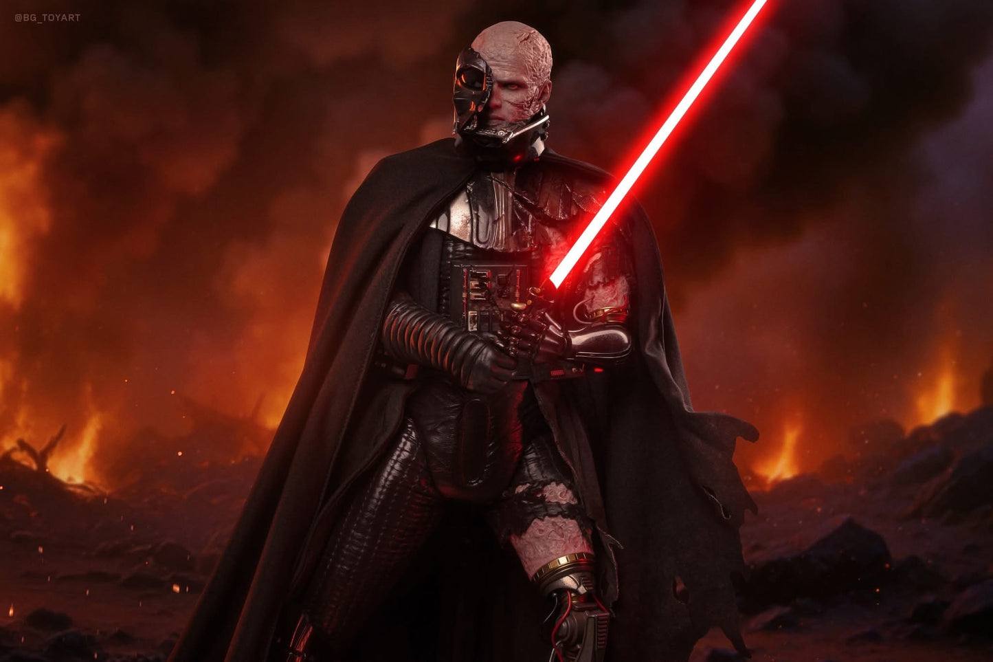 Hot Toys DX45B Star Wars - 1/6th scale Darth Vader Collectible Figure (Deluxe Version) (Special Edition)