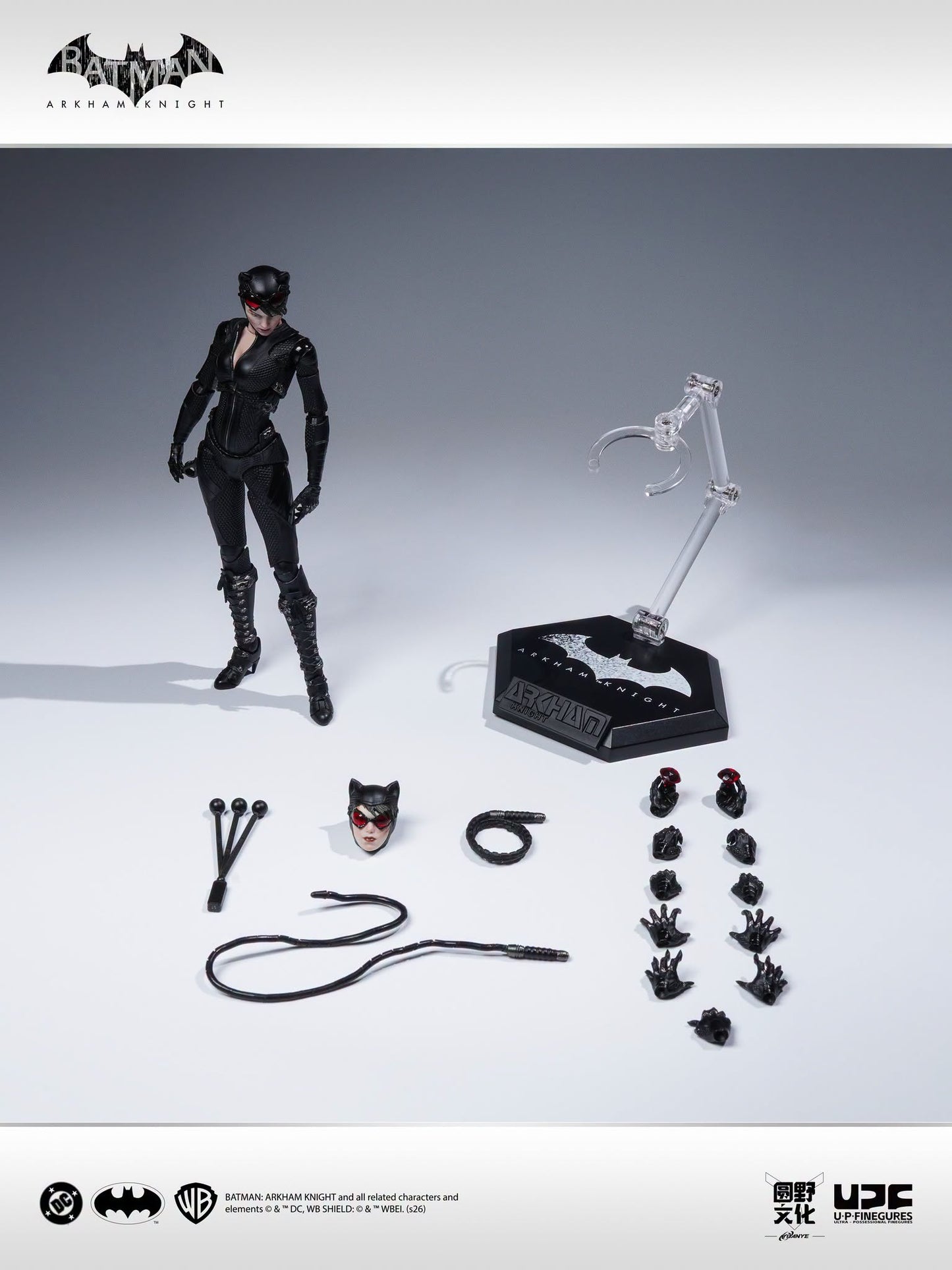 Pre-Order Yuanye Culture X U-P-Finegures (LPZZ)「良品制造」- Catwoman (Batman: Arkham Knight) 1/12 Scale Action Figure