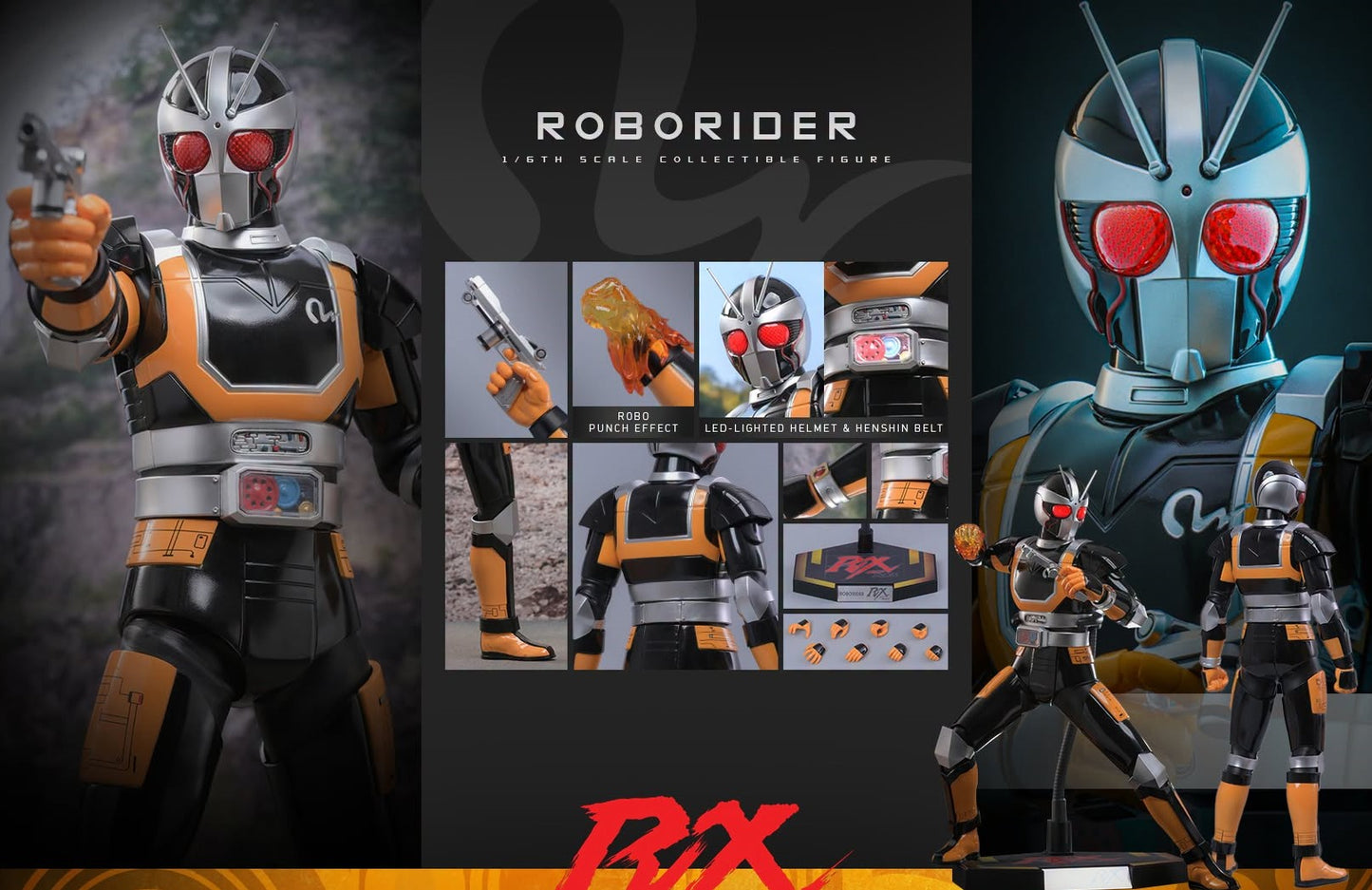 Hot Toys TMS181 Kamen Rider Black RX - 1/6th scale RoboRider Collectible Figure