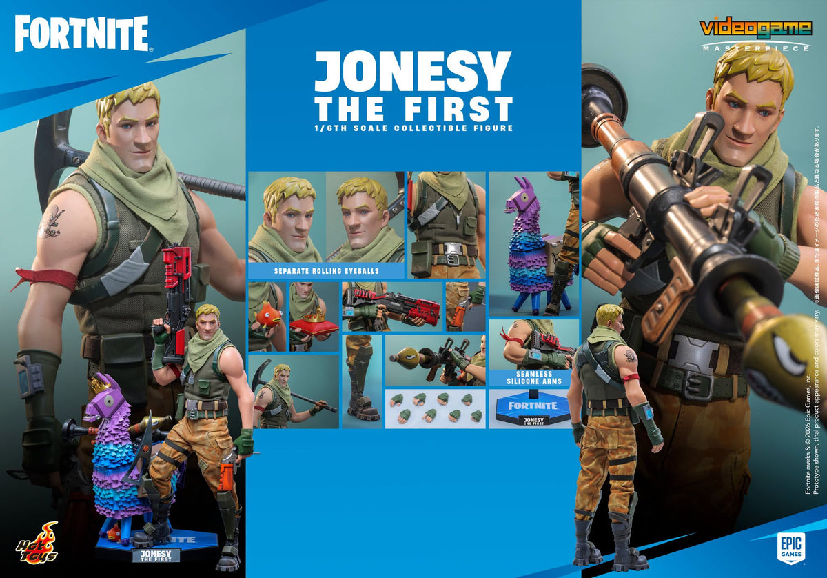 Pre-Order Hot Toys VGM85 Fortnite - 1/6th scale Jonesy The First Collectible Figure