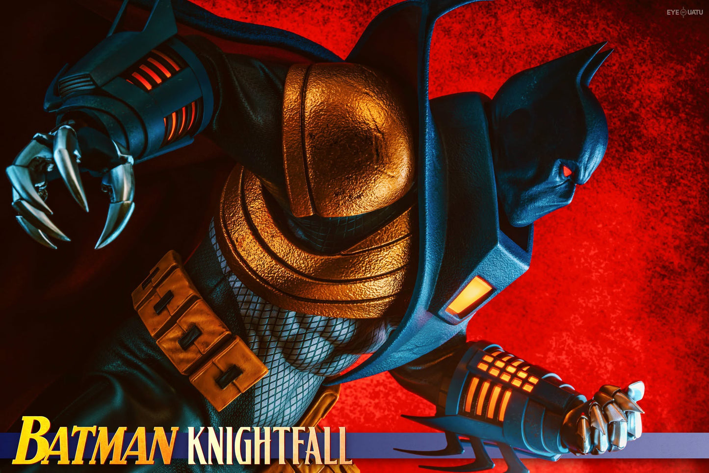 Hot Toys VGM74 Batman: Arkham Origins - 1/6th scale Knightfall Batman Collectible Figure