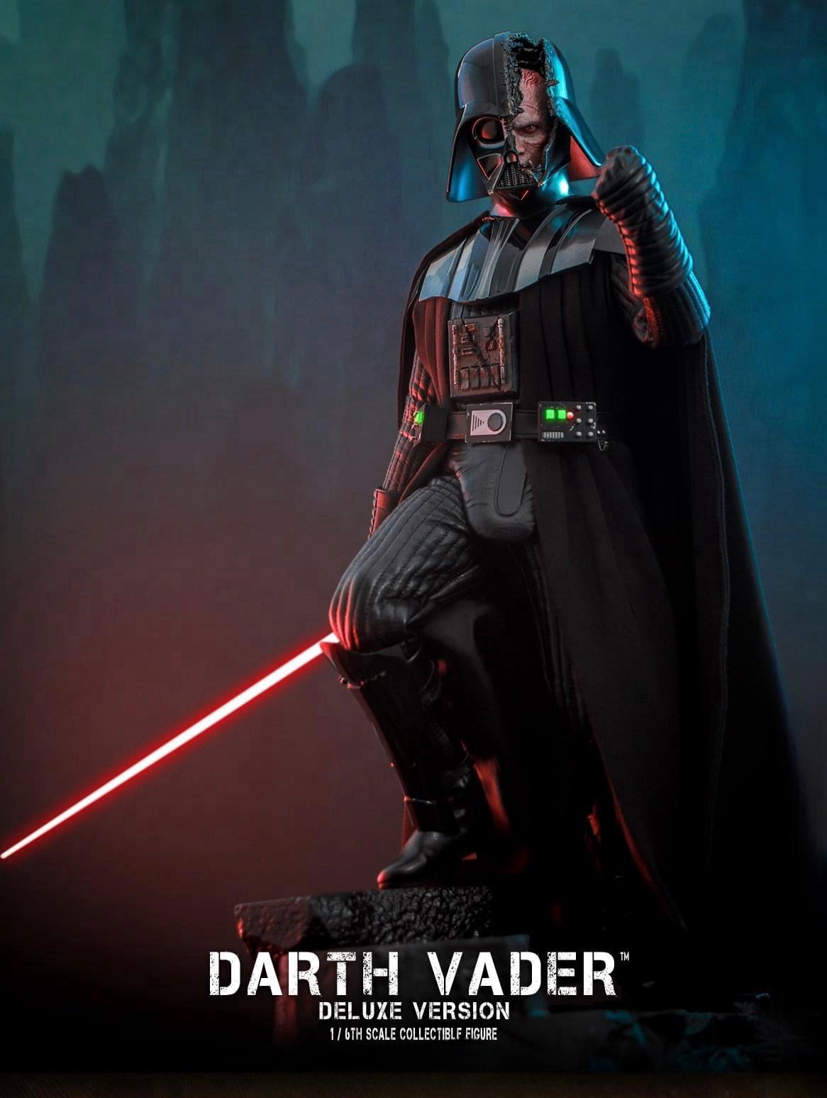 Hot Toys DX28B Star Wars: Obi-Wan Kenobi - 1/6th scale Darth Vader Collectible Figure (Deluxe Version)