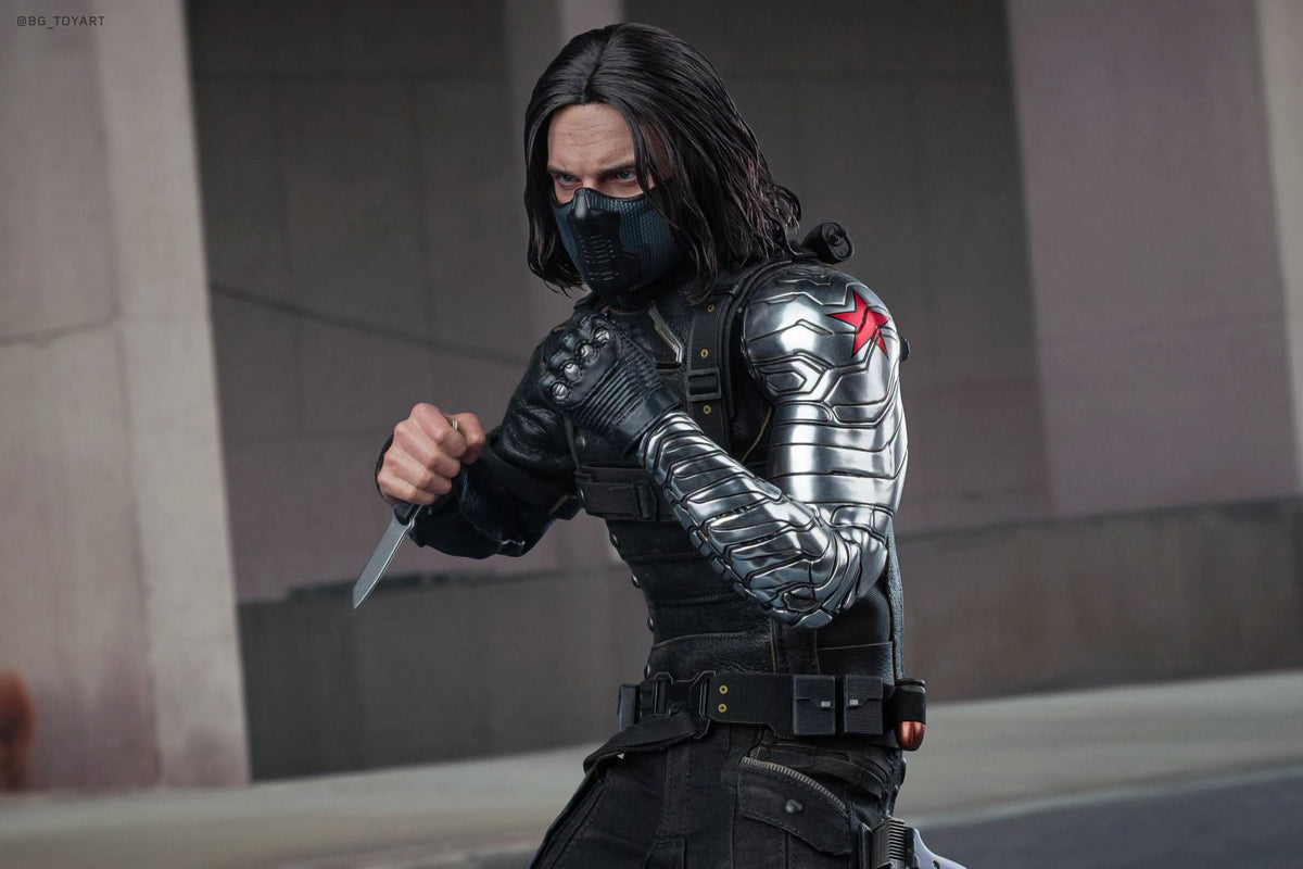 Hot Toys MMS790AEB Captain America: The Winter Soldier - 1/6th scale Winter Soldier Collectible Figure (Artisan Edition) (Special Edition) Exclusive
