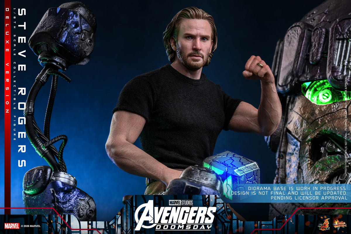 Pre-Order Hot Toys MMS929B Avengers: Doomsday - 1/6th scale Steve Rogers Collectible Figure (Deluxe Version) (Special Edition)