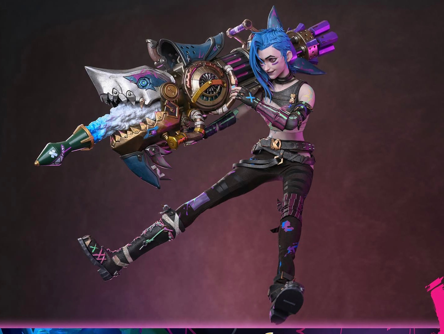 Pre-Order Hot Toys TMS183 Arcane - 1/6th scale Fractured Jinx Collectible Figure