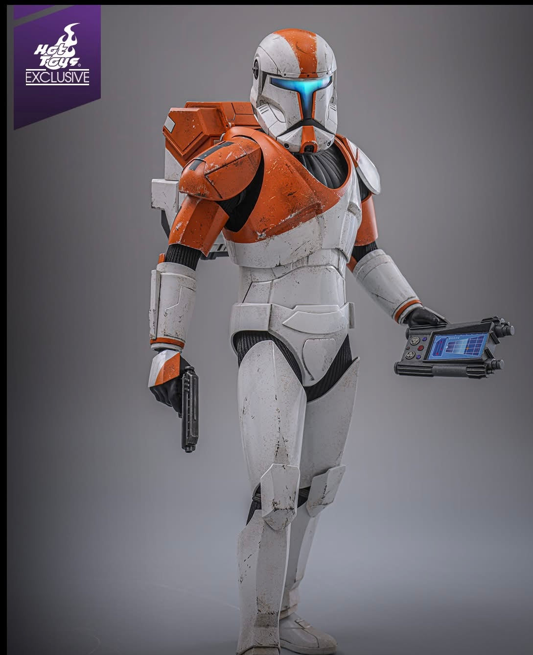 Hot Toys TMS151 Star Wars: The Clone Wars - 1/6th scale Clone Commando Boss Collectible Figure (Hot Toys Exclusive)