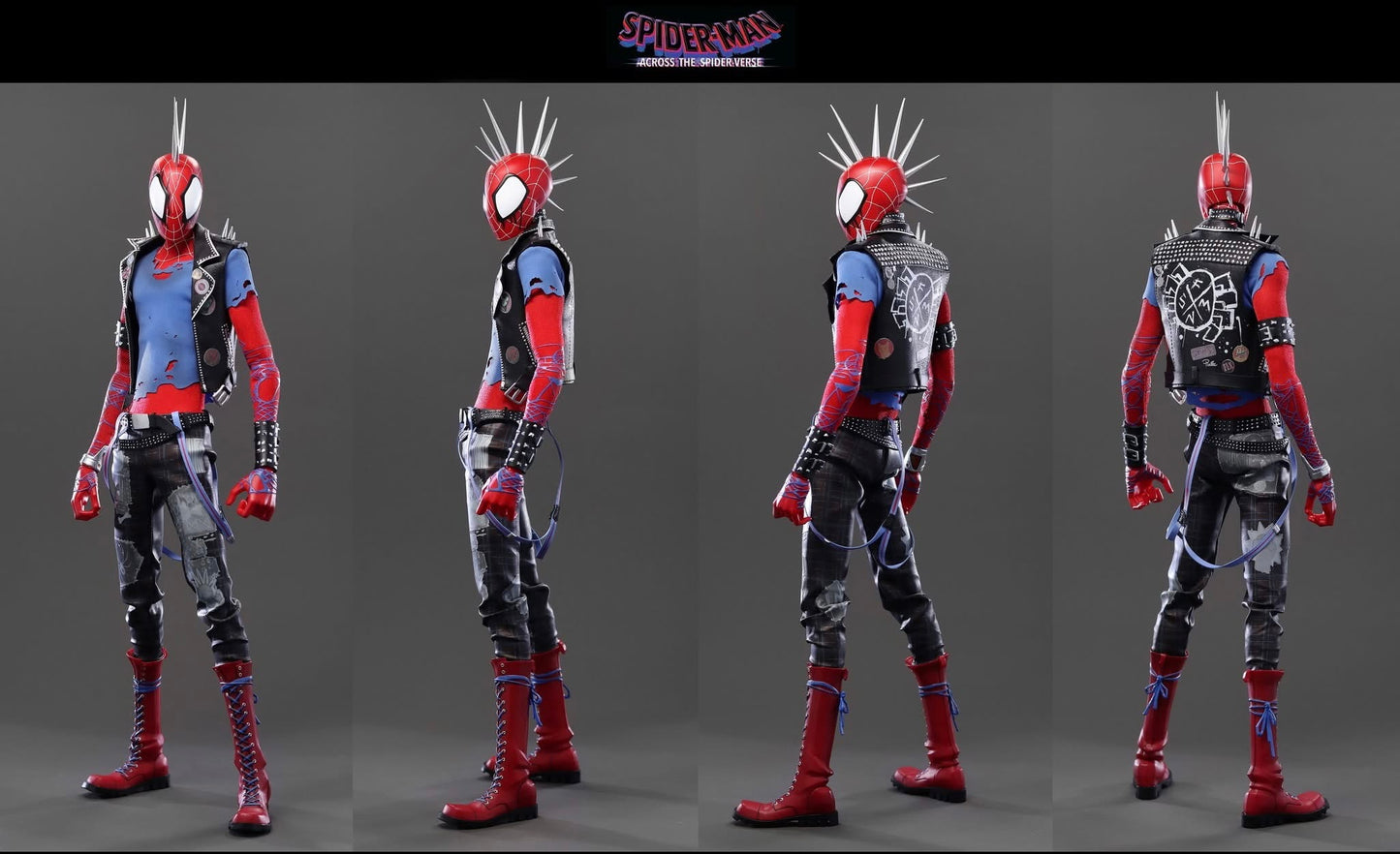 Hot Toys MMS726B Spider-Man: Across the Spider-Verse - 1/6th scale Spider Punk Collectible Figure (Special Edition)