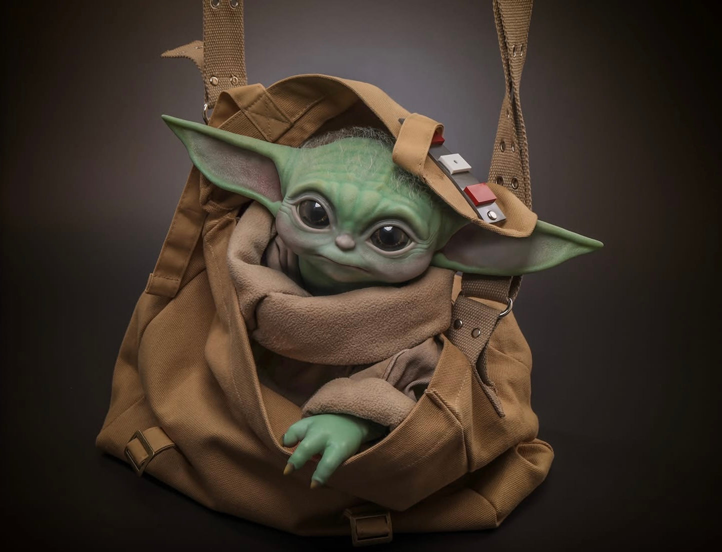 Hot Toys LMS015 Star Wars: The Mandalorian - Grogu Life-Size Collectible Figure