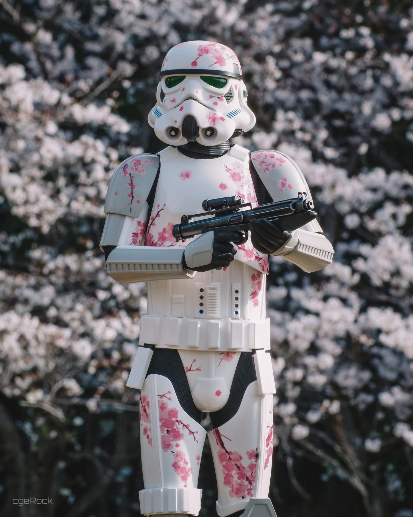 Hot Toys MMS776 Star Wars - 1/6th scale Stormtrooper (Cherry Blossom Version) Collectible Figure (Hot Toys Exclusive)
