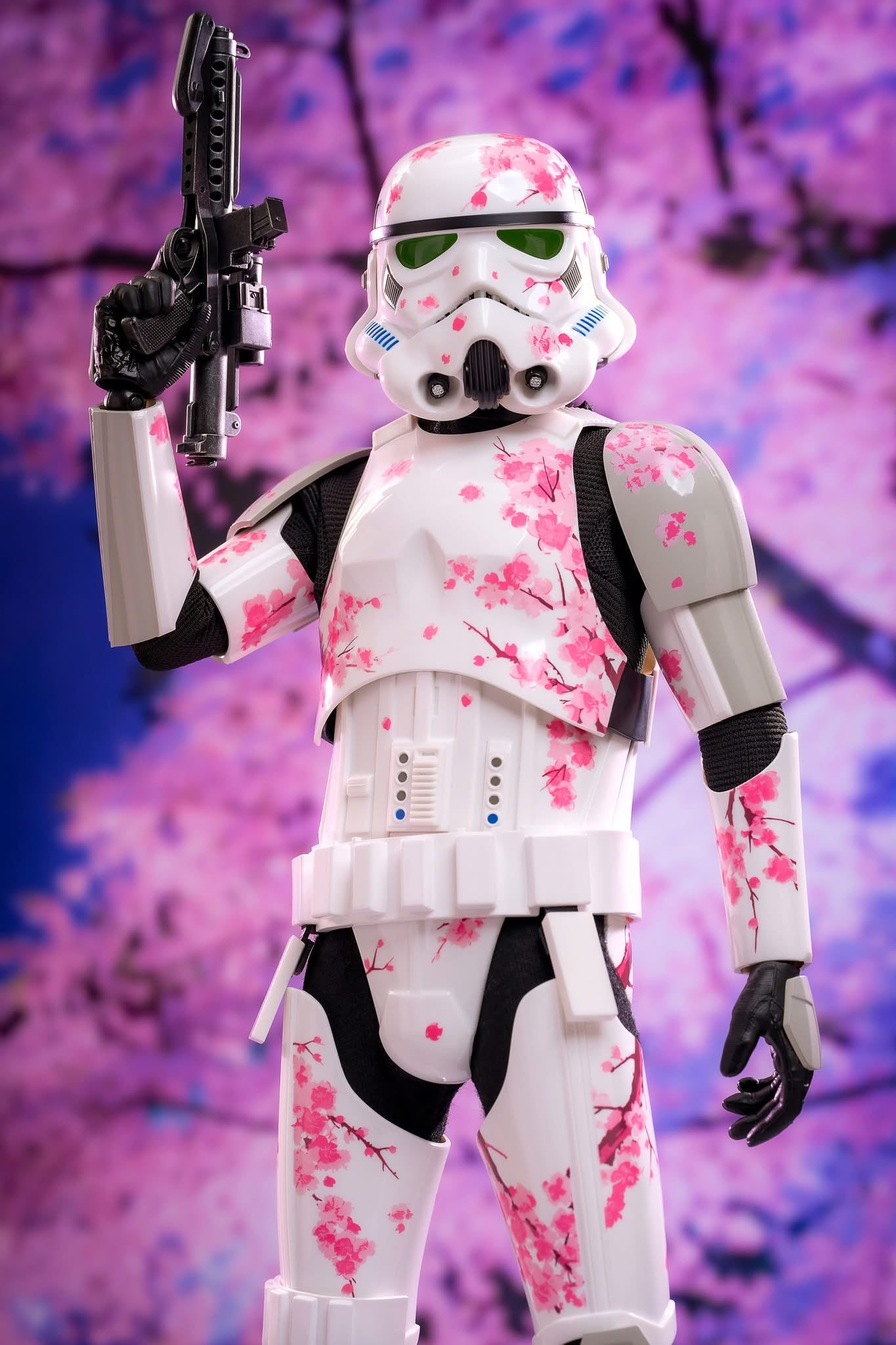 Hot Toys MMS776 Star Wars - 1/6th scale Stormtrooper (Cherry Blossom Version) Collectible Figure (Hot Toys Exclusive)