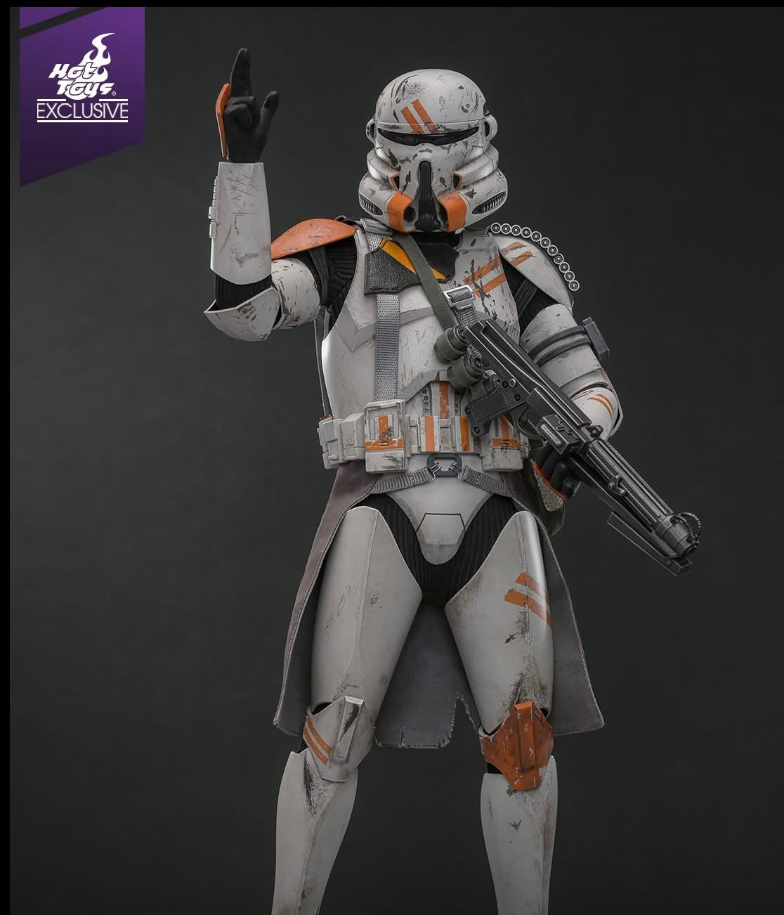 Hot Toys MMS794 Star Wars: Revenge of the Sith - 1/6th scale Airborne Trooper (212th Attack Battalion) Collectible Figure (Hot Toys Exclusive)