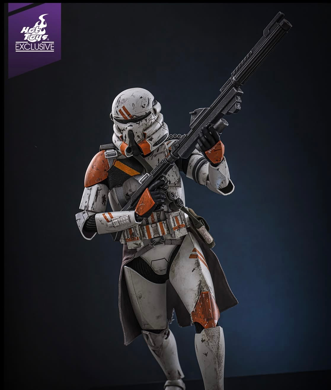 Hot Toys MMS794 Star Wars: Revenge of the Sith - 1/6th scale Airborne Trooper (212th Attack Battalion) Collectible Figure (Hot Toys Exclusive)