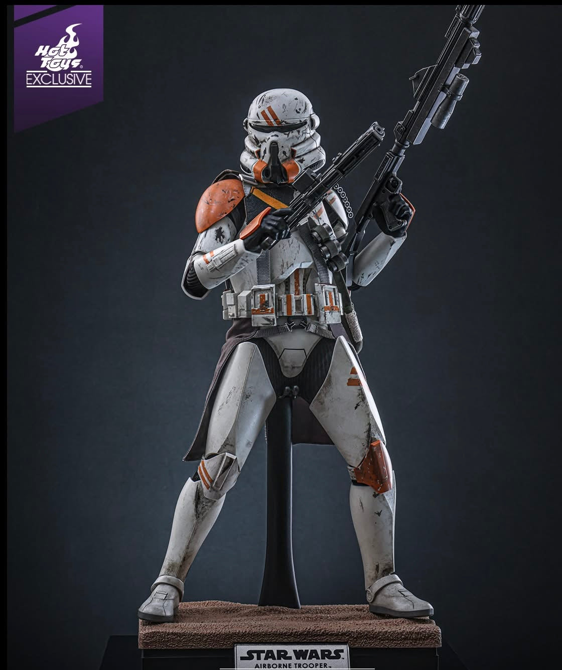 Hot Toys MMS794 Star Wars: Revenge of the Sith - 1/6th scale Airborne Trooper (212th Attack Battalion) Collectible Figure (Hot Toys Exclusive)