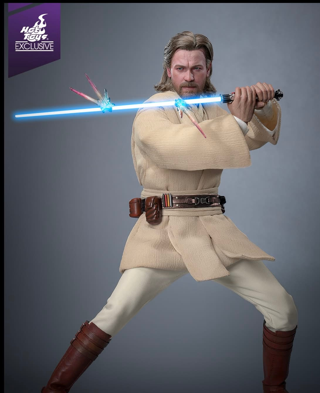 Pre-Order Hot Toys MMS809AE Star Wars: Attack of the Clones - 1/6th scale Obi-Wan Kenobi Collectible Figure (Artisan Edition)