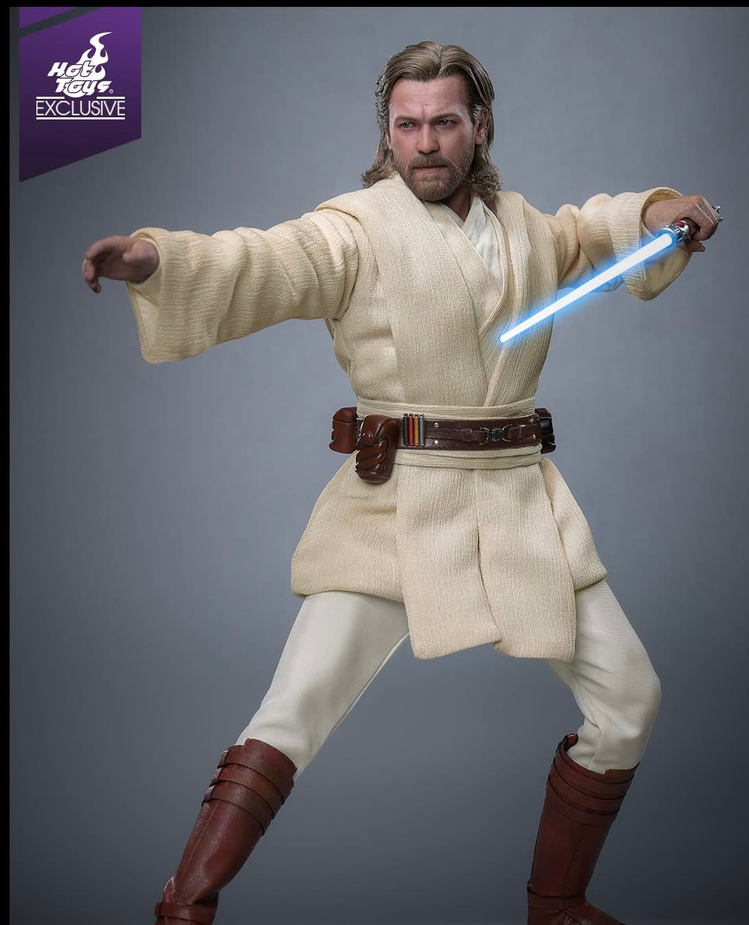 Pre-Order Hot Toys MMS809AE Star Wars: Attack of the Clones - 1/6th scale Obi-Wan Kenobi Collectible Figure (Artisan Edition)
