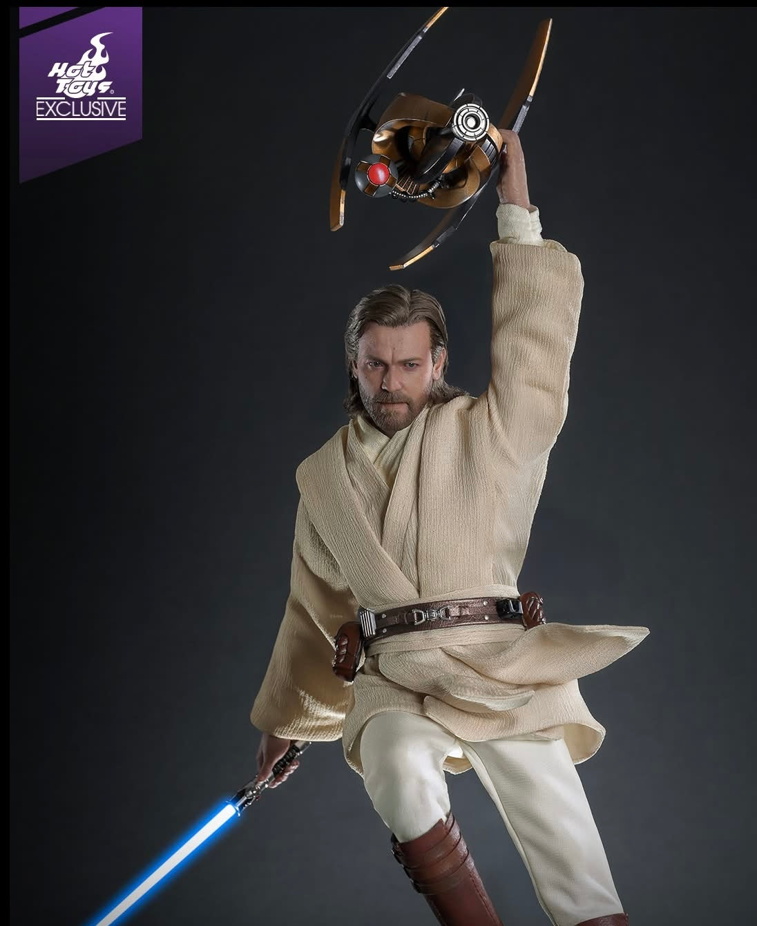 Pre-Order Hot Toys MMS809AE Star Wars: Attack of the Clones - 1/6th scale Obi-Wan Kenobi Collectible Figure (Artisan Edition)
