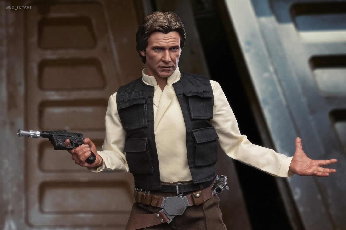 Hot Toys MMS740 Star Wars Return of the Jedi - Han Solo 1/6 Scale Collectible Figure