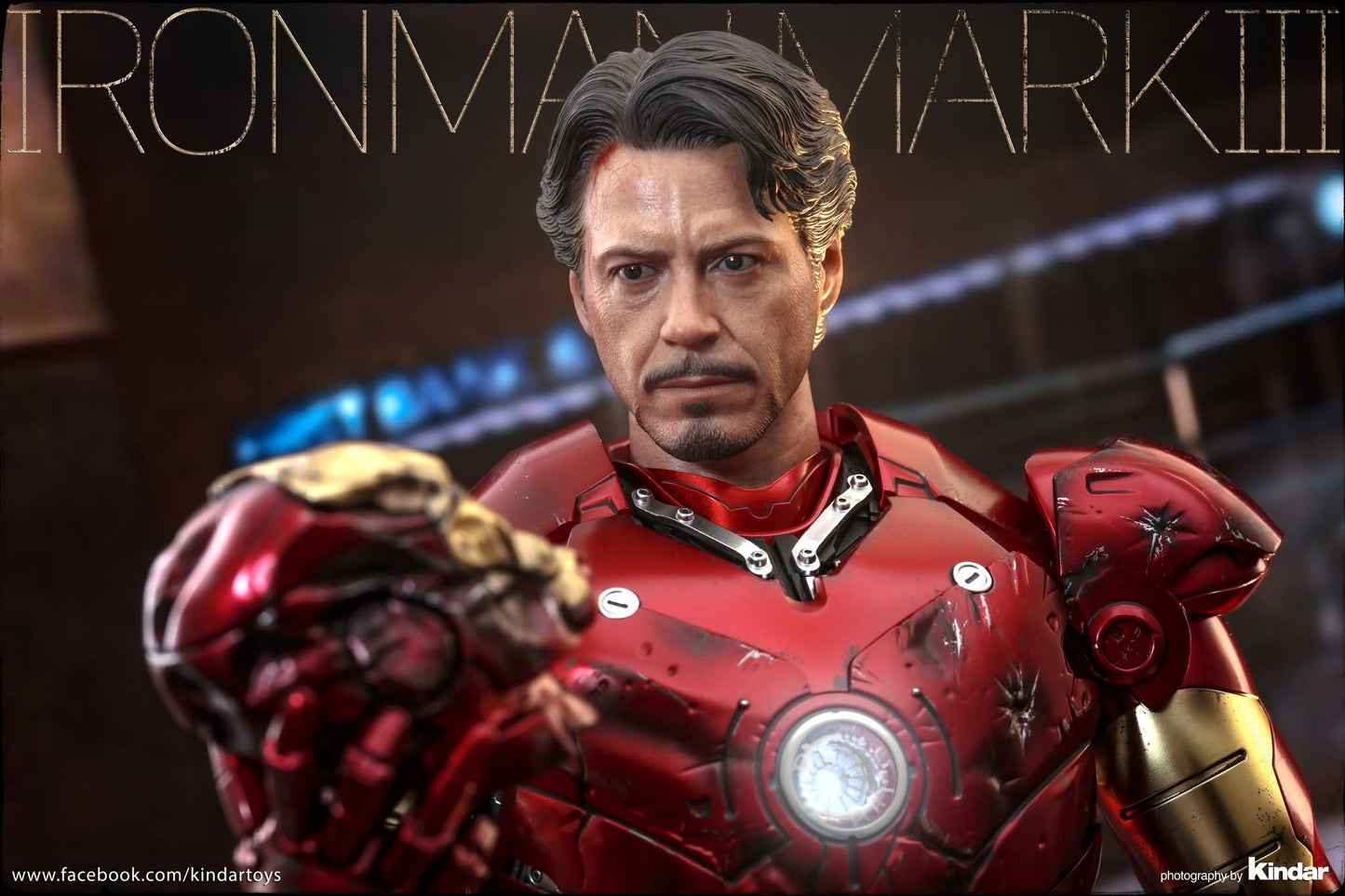 Hot Toys MMS664D48B Iron Man - 1/6th scale Iron Man Mark III (2.0) Collectible Figure (Special Edition)