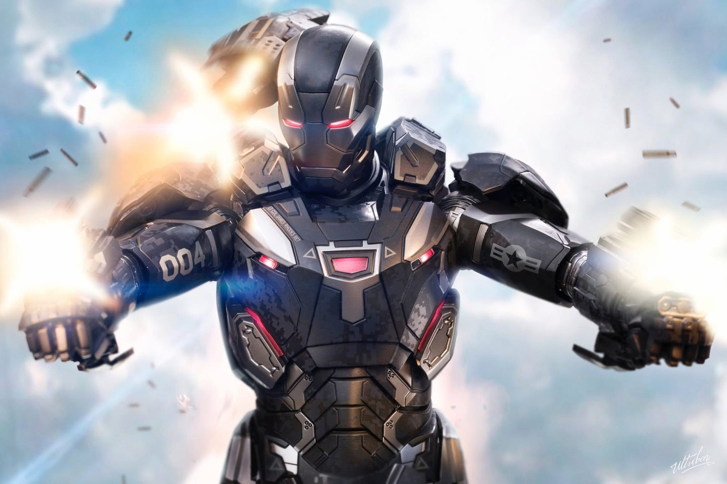 Hot Toys MMS499D26B Avengers: Infinity War – 1/6th scale War Machine Mark IV Collectible Figure Special Edition Exclusive