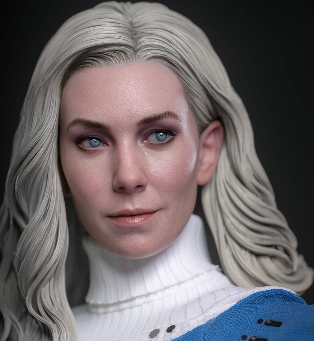 Pre-Order Hot Toys MMS823B The Fantastic Four: First Steps - 1/6th scale Invisible Woman Collectible Figure (Special Edition)