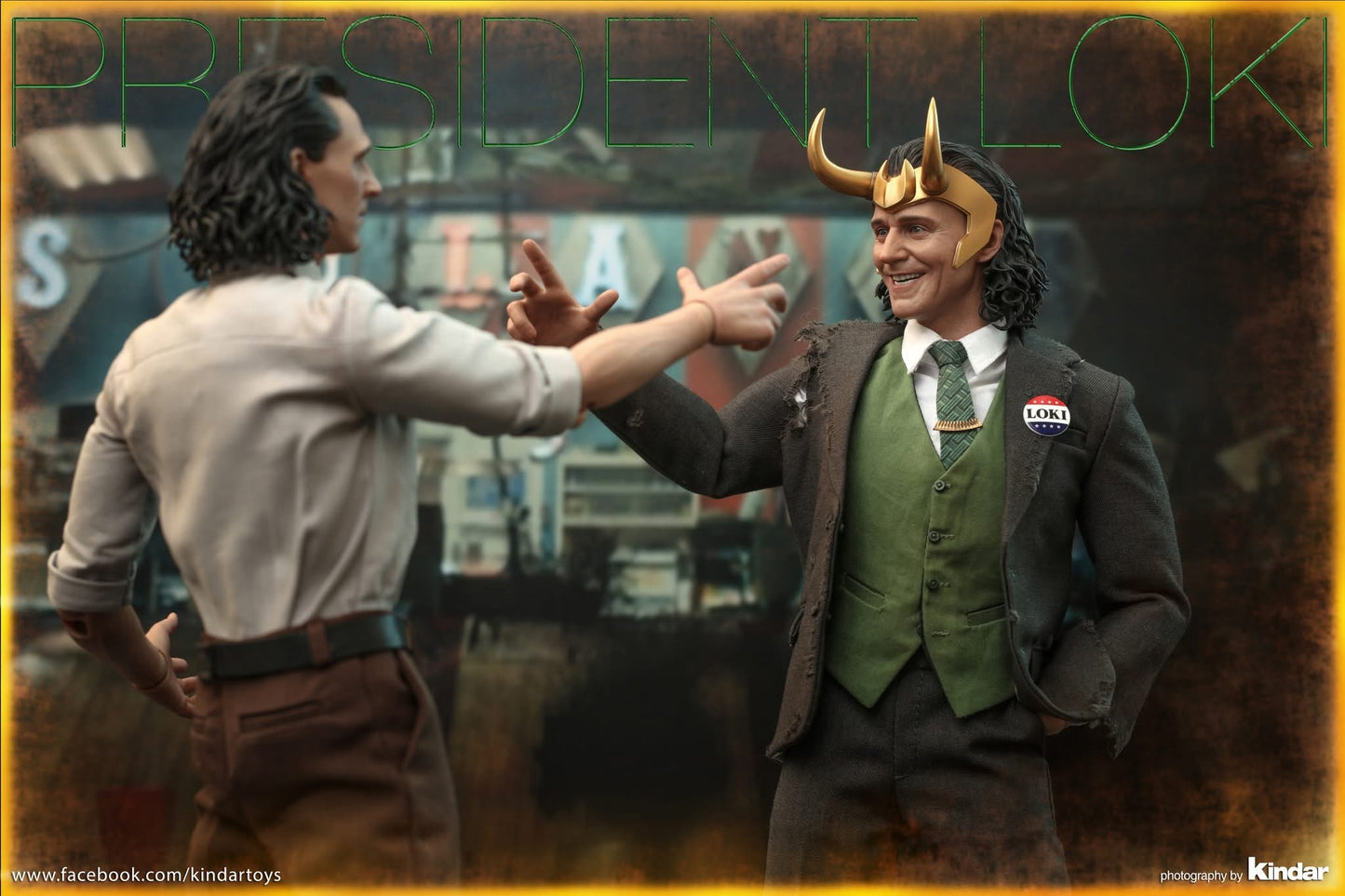 Hot Toys TMS066 Loki - 1/6th scale President Loki Collectible Figure