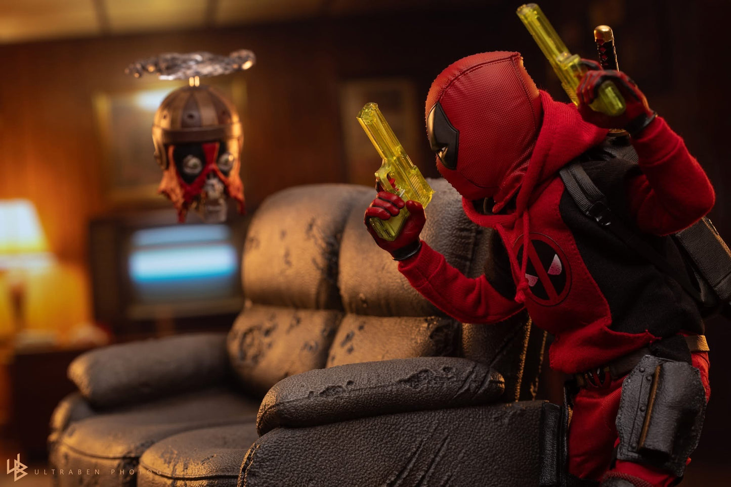 Hot Toys MMS763 Deadpool & Wolverine - 1/6th scale Kidpool Collectible Figure