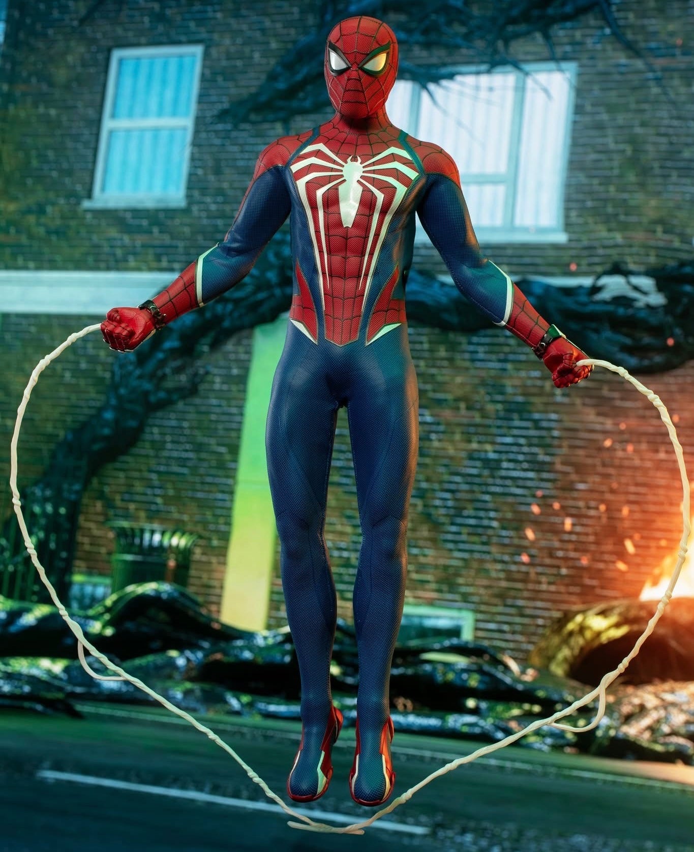 Hot Toys VGM54 Marvel's Spider-Man 2 - 1/6th scale Peter Parker (Advanced Suit 2.0) Collectible Figure