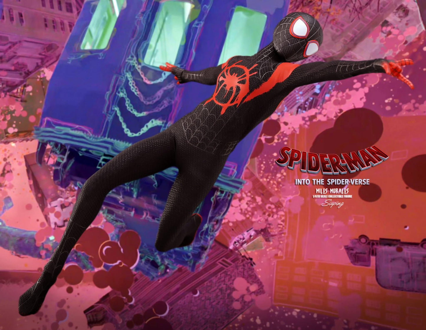 Hot Toys MMS567 Spider-Man: Into the Spider-Verse - 1/6th scale Miles Morales Collectible Figure