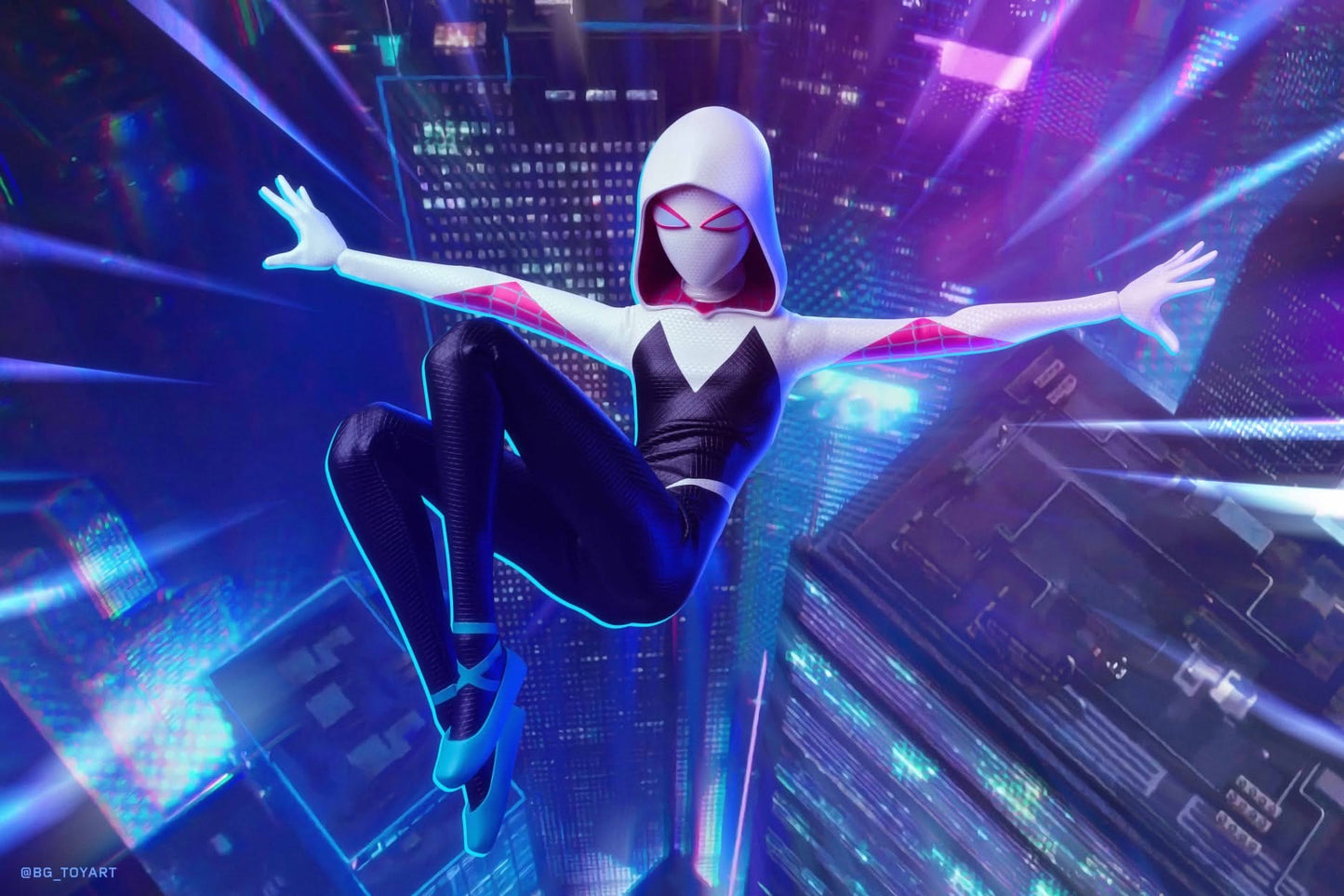 Hot Toys MMS576 Spider-Man: Into the Spider-Verse - 1/6th scale Spider-Gwen Collectible Figure