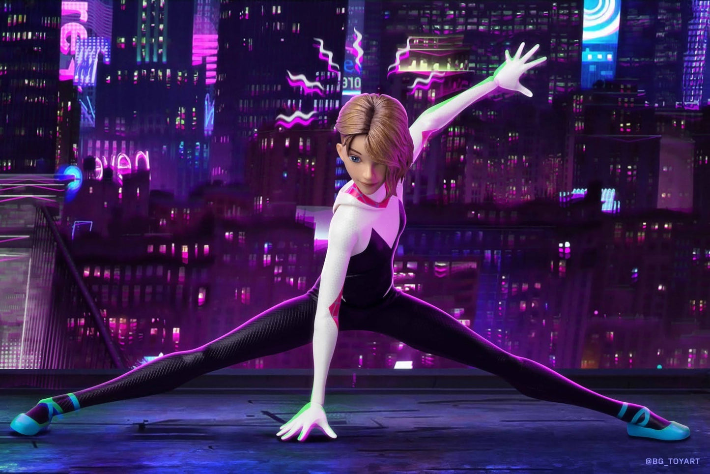 Hot Toys MMS576 Spider-Man: Into the Spider-Verse - 1/6th scale Spider-Gwen Collectible Figure