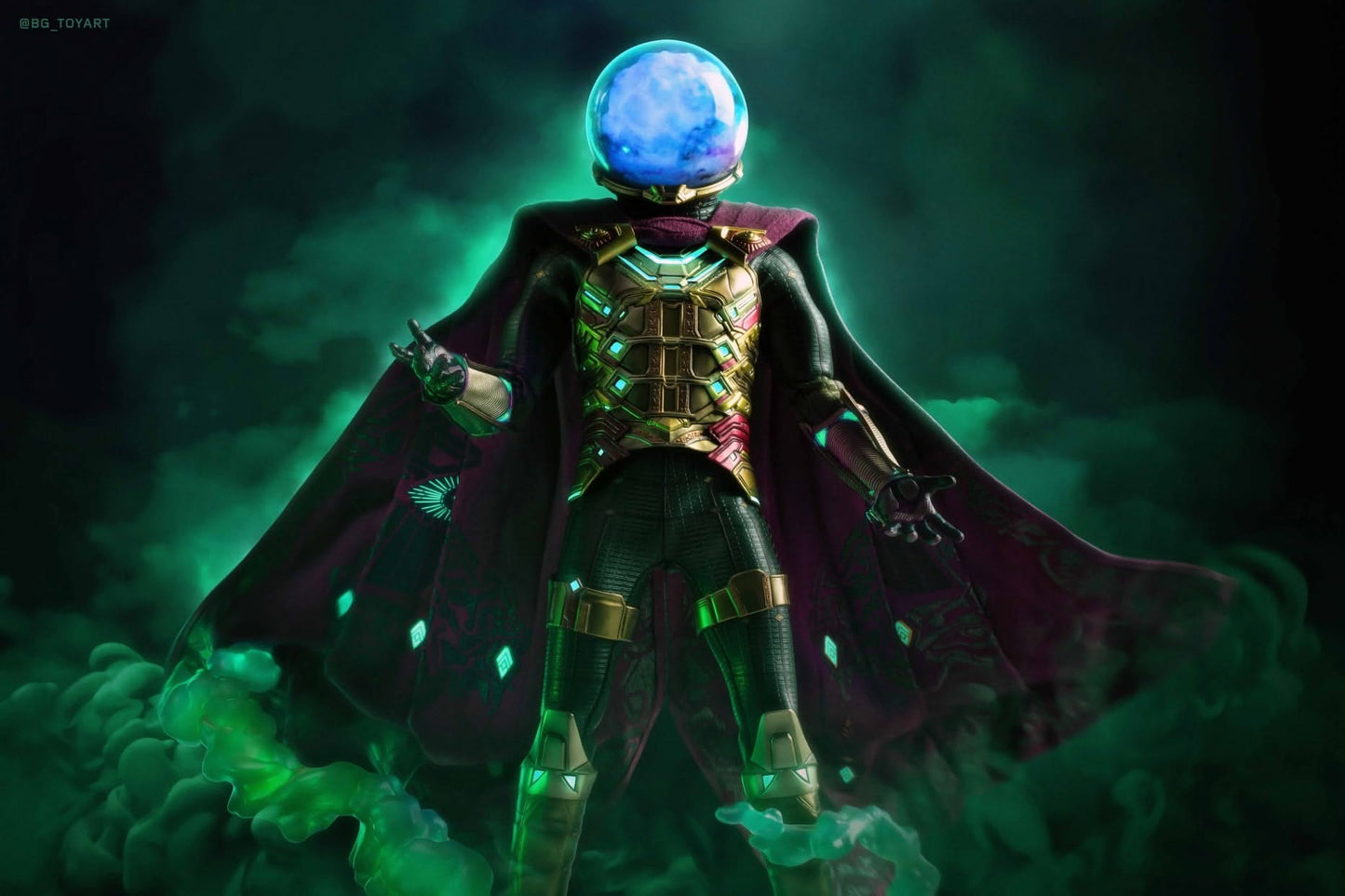 Hot Toys MMS556 Spider-Man: Far From Home - 1/6th scale Mysterio Collectible Figure