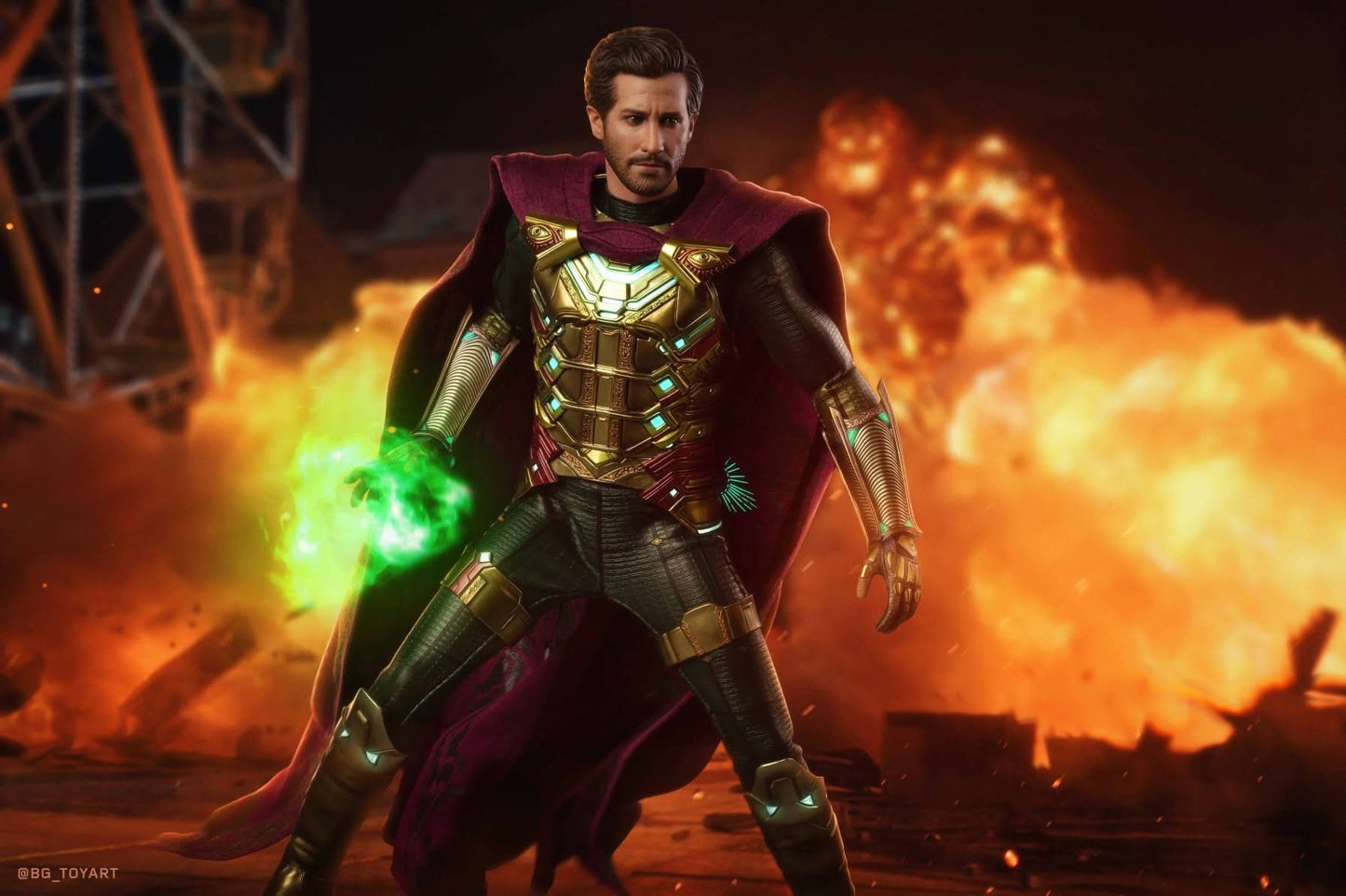 Hot Toys MMS556 Spider-Man: Far From Home - 1/6th scale Mysterio Collectible Figure