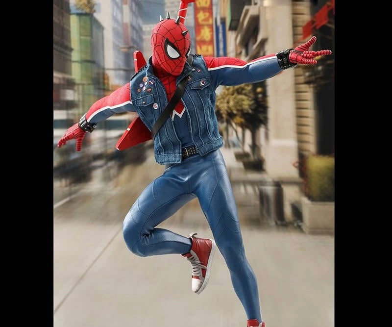Hot Toys VGM32 Marvel's Spider-Man - 1/6th scale Spider-Man (Spider-Punk Suit) Collectible Figure