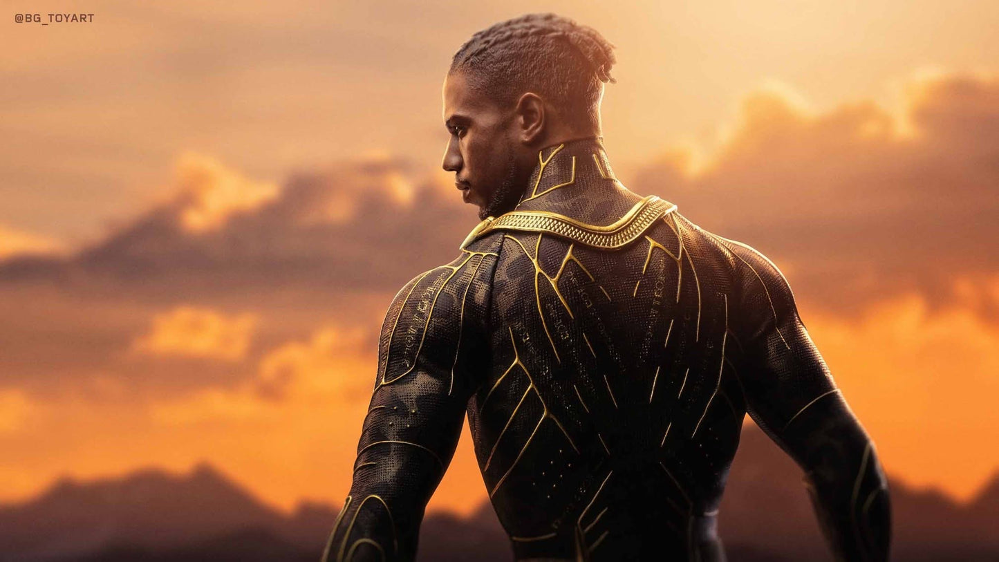 Hot Toys MMS471 Black Panther - 1/6th scale Erik Killmonger Collectible Figure