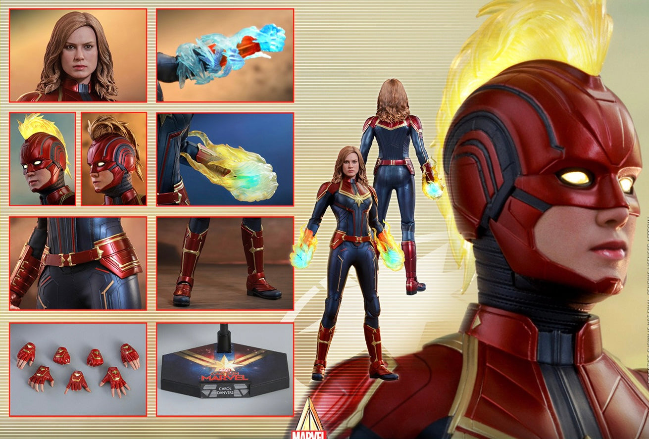 Hot Toys MMS521 Captain Marvel - 1/6th scale Captain Marvel Collectible Figure